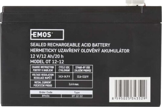 Emos 1201000850 Oppladbart Batteri 