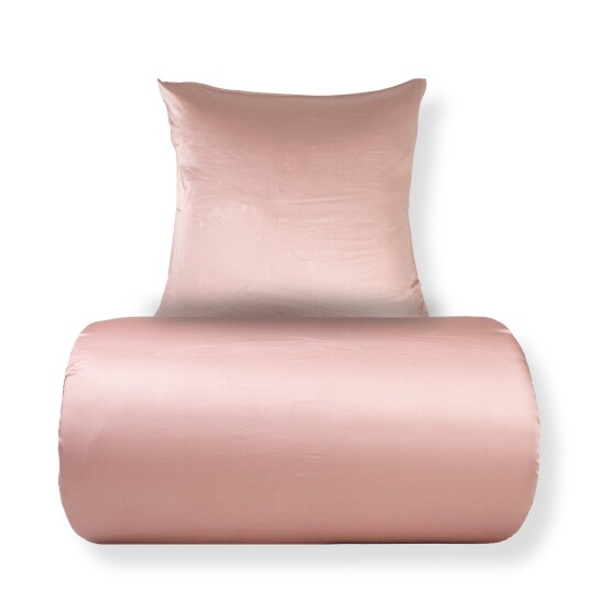 Nature By Borg Bambus sengetøy 140x220 cm - Rosa - Sateng - 100% Bambus - Nature By Borg
