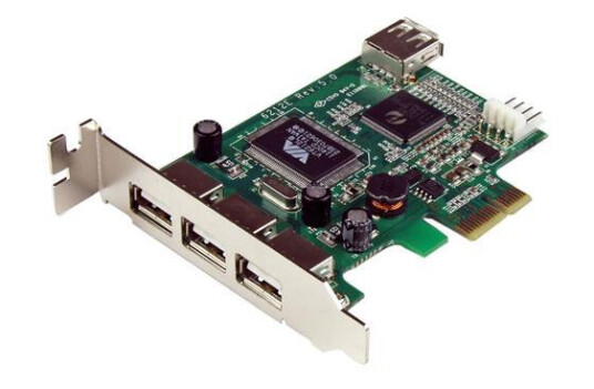 STARTECH 4 t PCI Express Low Profile High Speed USB Card