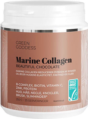 Green Goddess Marine Collagen Beautiful Chocolate 250 gr Green Goddess Marine Collagen Beautiful Chocolate 250 gr