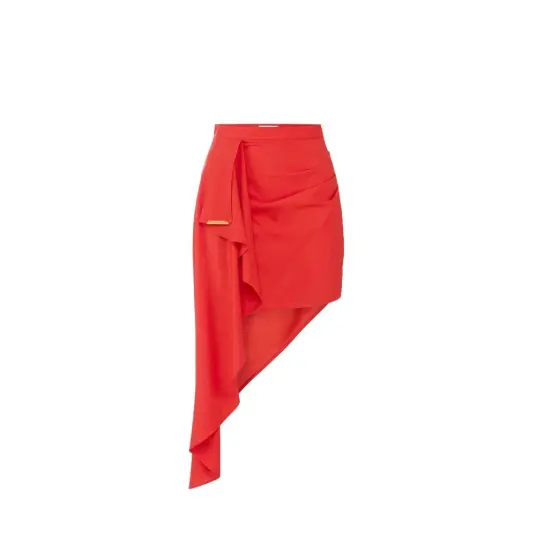 Elisabetta Franchi Dame Skjørt Rød S, Elisabetta Franchi Dame Skjørt Rød S,