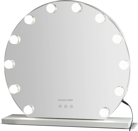 Gillian Jones Hollywood mirror with adjustable lights
