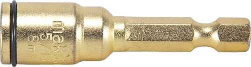 Makita Impact Gold - Bit Socket - 1 Deler - Sekspunkters - 3/8" - Heksagonal - Lengde: 50 Mm Makita Impact Gold - Bit Socket - 1 Deler - Sekspunkters - 3/8" - Heksagonal - Lengde: 50 Mm