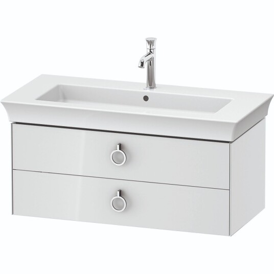 Duravit White Tulip Servantskap 2 skuf. 98,4x45,8x41 cm Hvit Høyglans