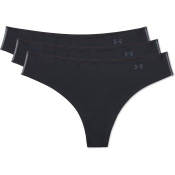 Under Armour Truser 3P Pure Stretch Thong Svart Small Dame Under Armour Truser 3P Pure Stretch Thong Svart Small Dame