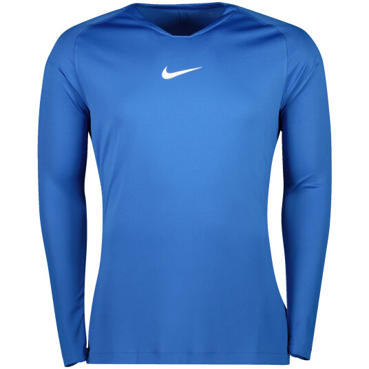 Nike Dry Park First Layer Long Sleeve, treningstrøye herre XL Royal Blue/White