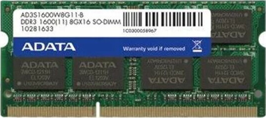 Adata Premier Series 16GB DDR4 SO-DIMM 3200 MHz RAM-modul for Laptop