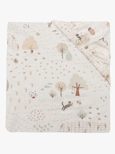 Jollein Stretchlaken 60x120 Tiny Park Jollein Stretchlaken 60x120 Tiny Park