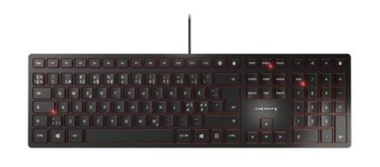 Cherry KC 6000 SLIM - Tastatur - Svart