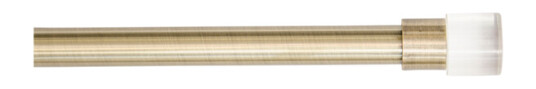Stella gardinstang 16/19 mm Antikkmessing