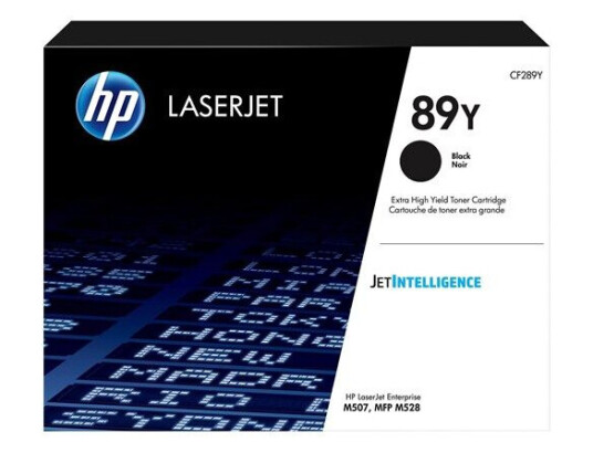 HP 89Y / CF289Y - High Capacity - Black Toner - Laser toner Svart HP 89Y / CF289Y - High Capacity - Black Toner - Laser toner Svart