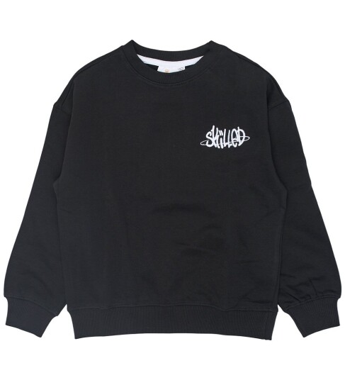 The New Black Beauty Ron Oversize Collegegenser 5 6 år The New Black Beauty Ron Oversize Collegegenser 5 6 år