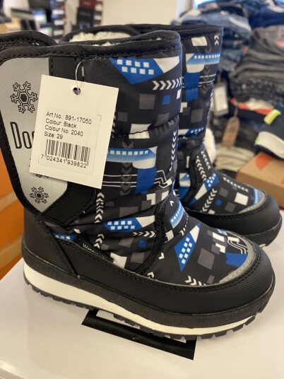 DOCK BOOT  Vintersko Barn Black black 29