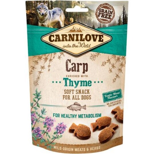 Carnilove Carnilove Soft Snack Karpe & Timian