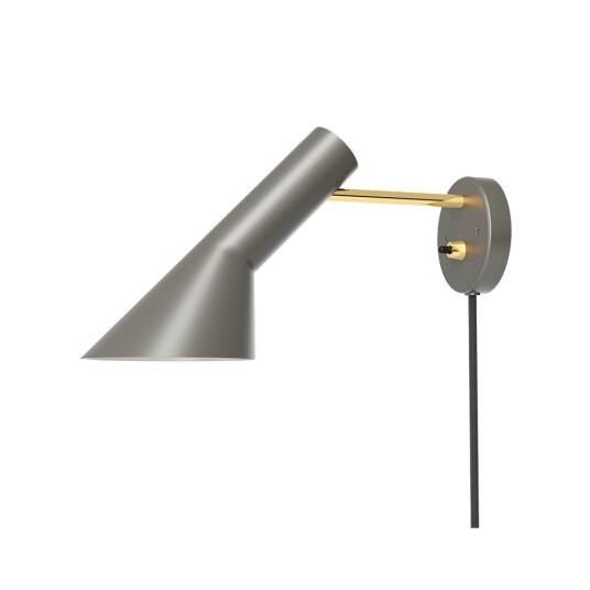Louis Poulsen AJ Vegglampe Brass/Warm Grey