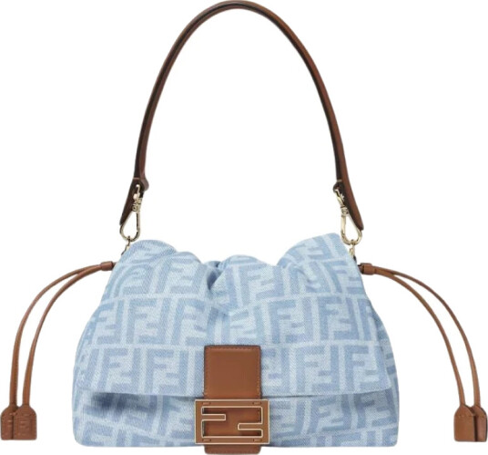 Fendi Dame Vesker Blå ONE SIZE,