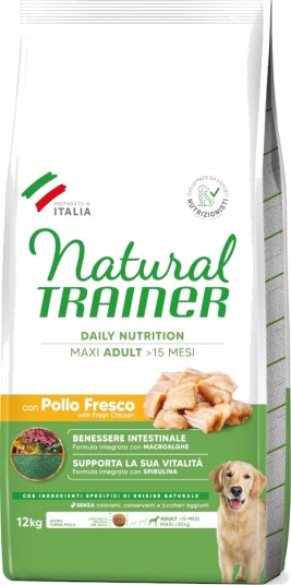 Natural Trainer Tørrfôr Trainer Natural Medium Og Maxi Maxi Ris Aloe Vera Kylling 2 X 12 kg Natural Trainer Tørrfôr Trainer Natural Medium Og Maxi Maxi Ris Aloe Vera Kylling 2 X 12 kg