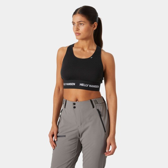 Helly Hansen Lifa® Merino Mellomvekt Bh Dame Svart L