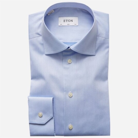 Eton Slim Fit Shirt Blue Eton Slim Fit Shirt Blue
