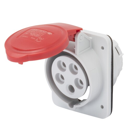Gewiss Stikk innfelt 3P+J 400V IP44 GW62220H Gewiss Stikk innfelt 3P+J 400V IP44 GW62220H