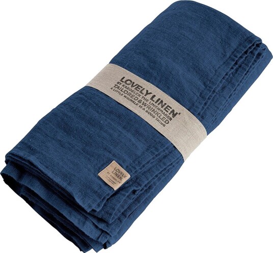 Lovely Linen Duk Lovely i vasket lin Blå Lovely Linen Duk Lovely i vasket lin Blå