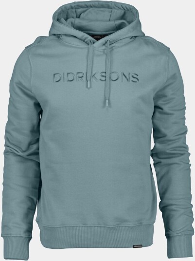Didriksons Ven Men's Hoodie Embroidery Factory Blue