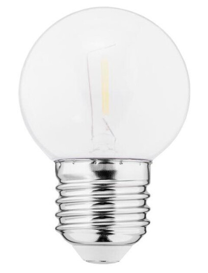 Thorgeon Filament Frostet LED-pære til Lysslynge E27 1W 2700K Thorgeon Filament Frostet LED-pære til Lysslynge E27 1W 2700K