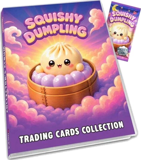 Squishy Dumplings Album med Foilpack