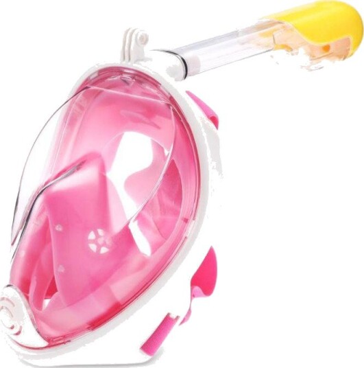 Snorkelmaske Smaco M2068G S M 180 panoramasikt rosa