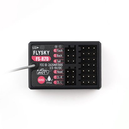 FLYSKY FS-R7D RECEIVER – 7 CHANNELS