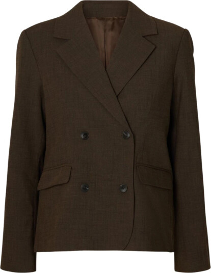 Selected Slwrelaxed Signe Db Blazer Brown 36 Selected Slwrelaxed Signe Db Blazer Brown 36