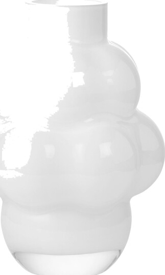 Louise Roe Balloon vase 04 32 cm Opal White