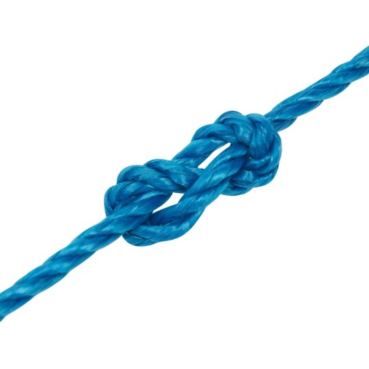  Arbeidstau blå 8 mm 25 m polypropylen