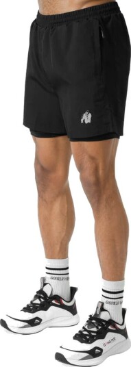 Lowell 2 In 1 Shorts black XL Lowell 2 In 1 Shorts black XL
