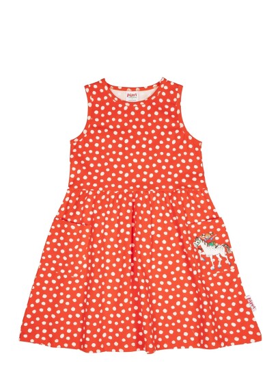 Martinex Prickigt Klänning Red 104