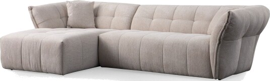 Azzo 4 seters Sofa med Divan Hvit Azzo 4 seters Sofa med Divan Hvit