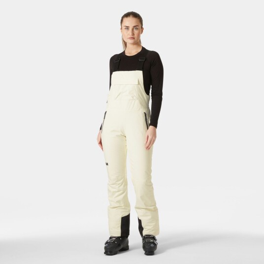 Helly Hansen Dame Legendary Fôret Skibukse Med Seler Beige XL