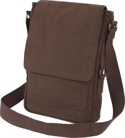 Rothco Vintage Canvas Military skulderveske Svart Rothco Vintage Canvas Military skulderveske Svart