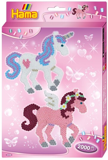 Hama Midi Gaveeske, 2000 Perler Til Fantasihester Hama Midi Gaveeske, 2000 Perler Til Fantasihester