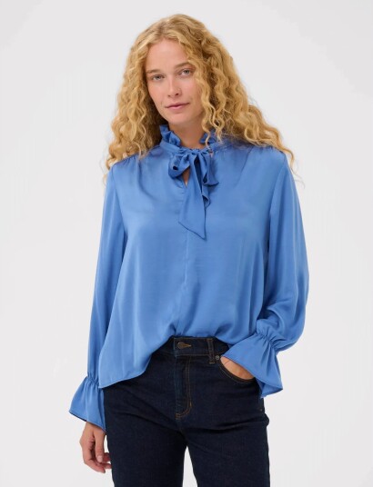 InWear Gracieiw Blouse Blue 46 InWear Gracieiw Blouse Blue 46