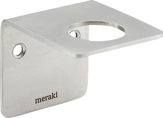 Meraki Wall Bracket Brushed Silver Finish Badbomber Badskum & Badolja