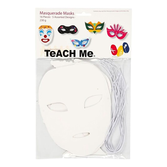 Cc DIY Teatermasker - 16-pakning Cc DIY Teatermasker - 16-pakning