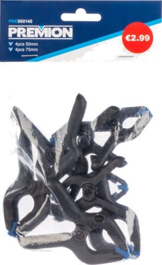 Hero-Tools Limklemmer 8 Stk. 4 × 65 mm 4 × 90 mm