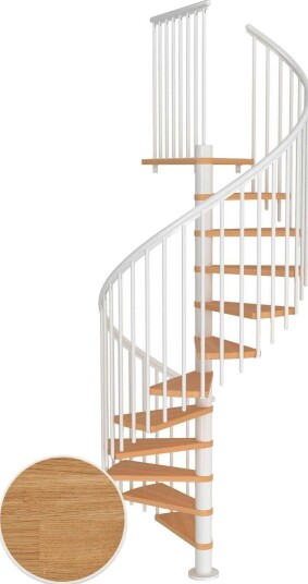 Spiraltrapp Dolle Montréal Eik Oljet Classic 4