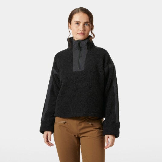 Helly Hansen Imperial Pile Zip Pullover Dame Svart M