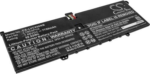 Batteri til Lenovo Yoga C950 etc