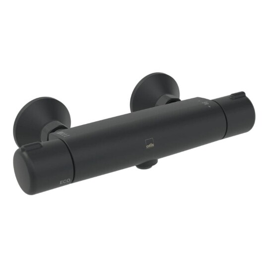 Oras Armatur Nova Dusjkran 7460c Svart Matt (GRO-4202685)