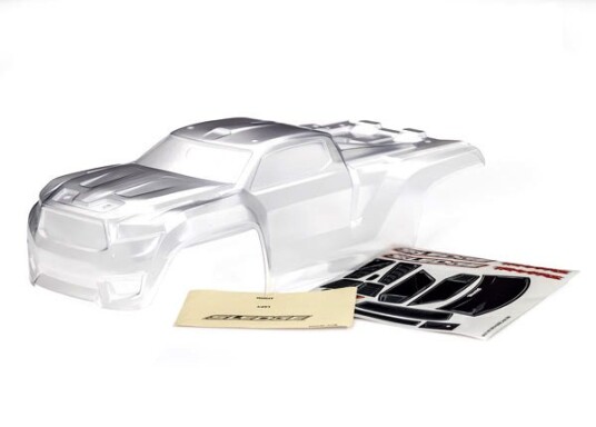 Traxxas 9511 Body Sledge Clear w/ Decals