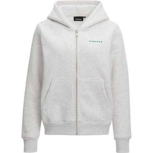 Caspara Cosmo Zip Hoodie Dame Grey Melange M Caspara Cosmo Zip Hoodie Dame Grey Melange M