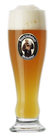 Franziskaner Hefe ølglass 50 cl Franziskaner Hefe ølglass 50 cl